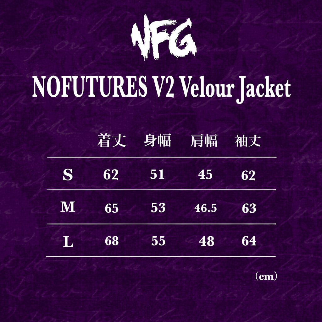 NOFUTURES V2 Velour Jacket